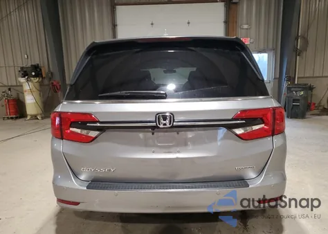 2022 Honda Odyssey Touring from USA, damaged, VIN 5FNRL6H87NB054500